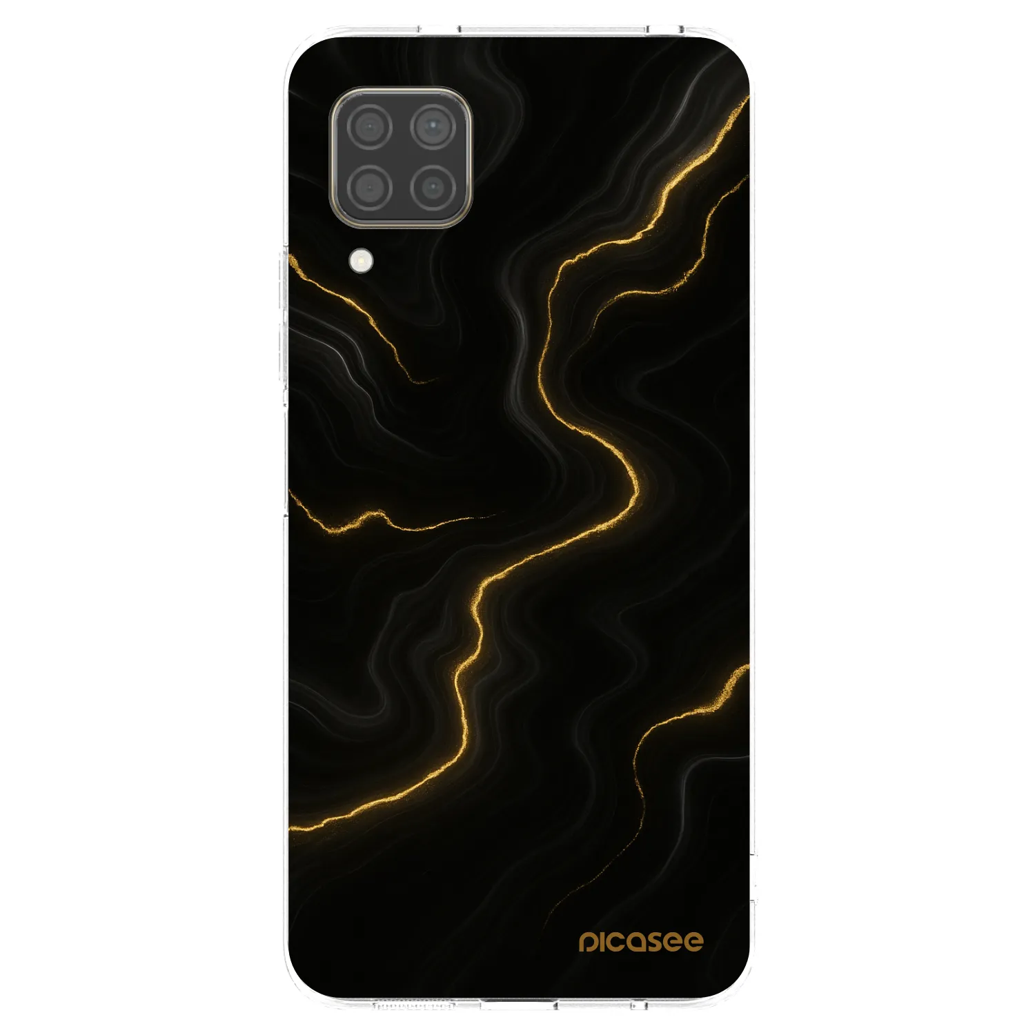 Picasee silikonowe przeźroczyste etui na Huawei P40 Lite - Thunder