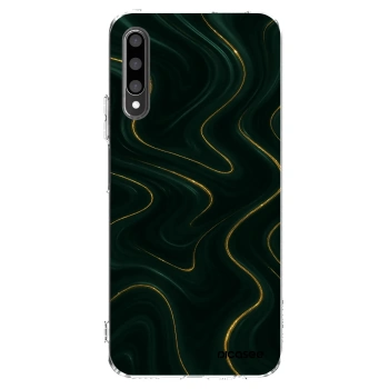 Picasee silikonowe przeźroczyste etui na Honor 9X Pro - Vawes