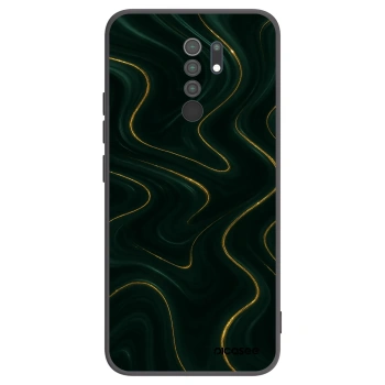 Picasee silikonowe czarne etui na Xiaomi Redmi 9 - Vawes