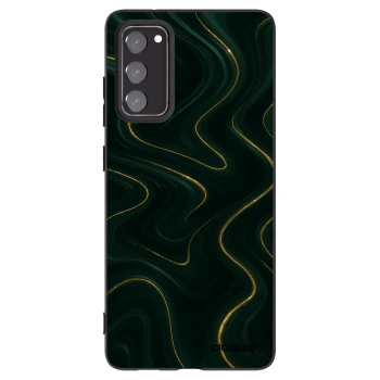 Picasee silikonowe czarne etui na Samsung Galaxy S20 FE - Vawes