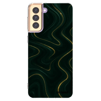 Picasee silikonowe przeźroczyste etui na Samsung Galaxy S21+ 5G G996F - Vawes