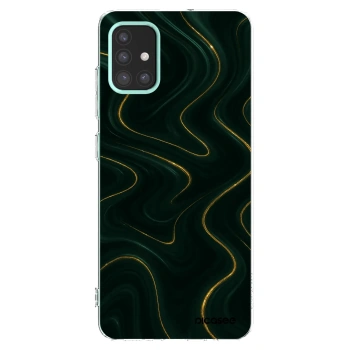Picasee silikonowe przeźroczyste etui na Samsung Galaxy M31s - Vawes