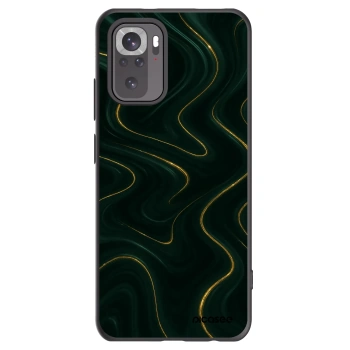 Picasee silikonowe czarne etui na Xiaomi Redmi Note 10 - Vawes