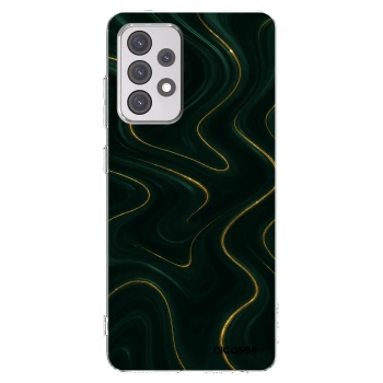 Picasee silikonowe przeźroczyste etui na Samsung Galaxy A52 5G A525F - Vawes