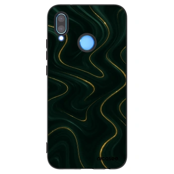 Picasee silikonowe czarne etui na Huawei P20 Lite - Vawes