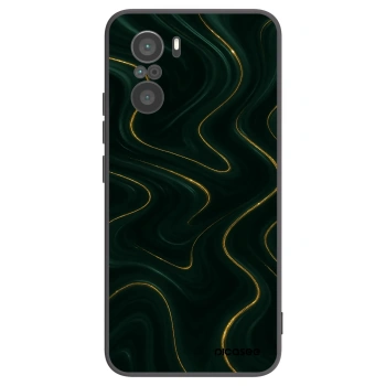 Picasee silikonowe czarne etui na Xiaomi Poco F3 - Vawes