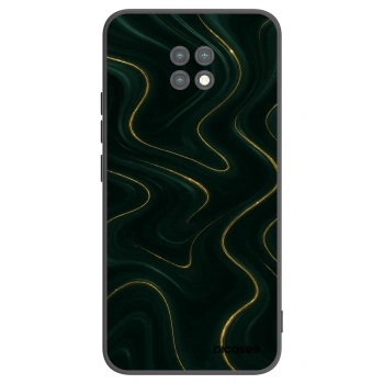 Picasee silikonowe czarne etui na Xiaomi Redmi Note 9T - Vawes