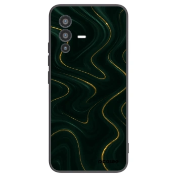 Picasee silikonowe czarne etui na Vivo V23 5G - Vawes