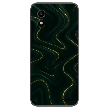 Picasee silikonowe czarne etui na Vivo Y01 - Vawes