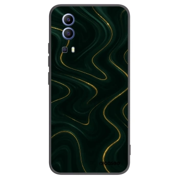 Picasee silikonowe czarne etui na Vivo Y52 5G - Vawes