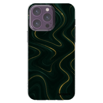 Picasee silikonowe przeźroczyste etui na Apple iPhone 14 Pro Max - Vawes