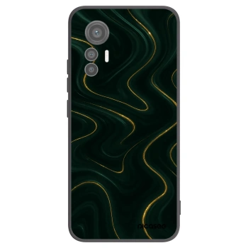 Picasee silikonowe czarne etui na Xiaomi 12 Lite - Vawes