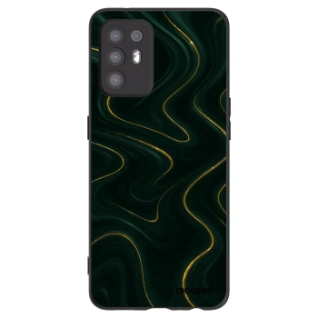 Picasee silikonowe czarne etui na OPPO A94 5G - Vawes