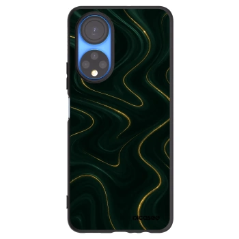 Picasee silikonowe czarne etui na Honor X7 - Vawes