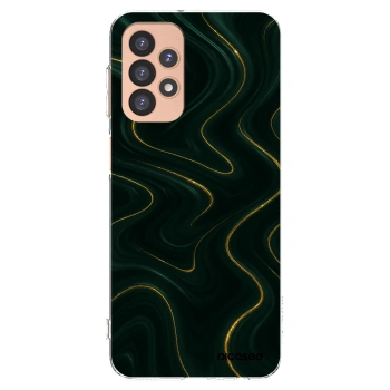 Picasee silikonowe przeźroczyste etui na Samsung Galaxy A23 A236B 5G - Vawes