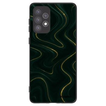 Picasee silikonowe czarne etui na Samsung Galaxy A73 5G - Vawes