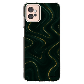 Picasee silikonowe przeźroczyste etui na Motorola Moto G32 - Vawes