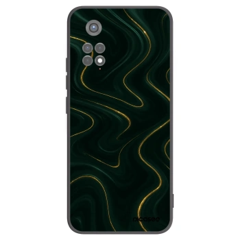 Picasee silikonowe czarne etui na Xiaomi Redmi Note 11S 5G - Vawes