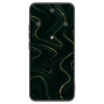 Picasee silikonowe czarne etui na Honor Magic5 Lite 5G - Vawes
