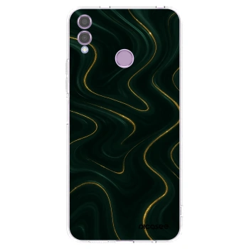 Picasee silikonowe przeźroczyste etui na Honor 8X - Vawes