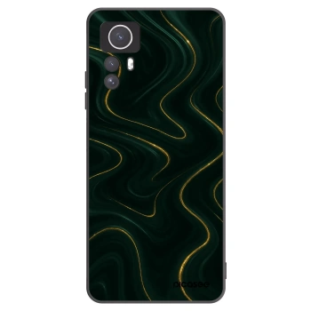 Picasee silikonowe czarne etui na Xiaomi Redmi Note 12S - Vawes