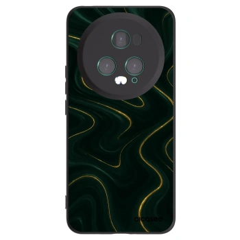 Picasee silikonowe czarne etui na Honor Magic5 Pro - Vawes