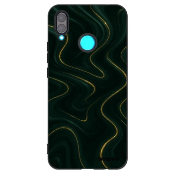 Picasee silikonowe czarne etui na Huawei Nova 3 - Vawes