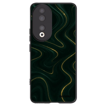 Picasee silikonowe czarne etui na Honor 90 5G - Vawes