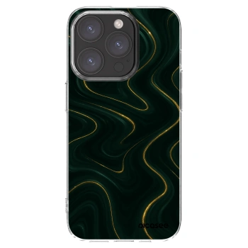 Picasee silikonowe przeźroczyste etui na Apple iPhone 15 Pro - Vawes