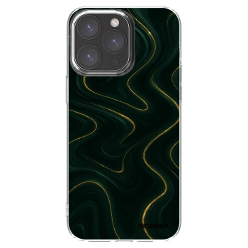 Picasee silikonowe przeźroczyste etui na Apple iPhone 15 Pro Max - Vawes