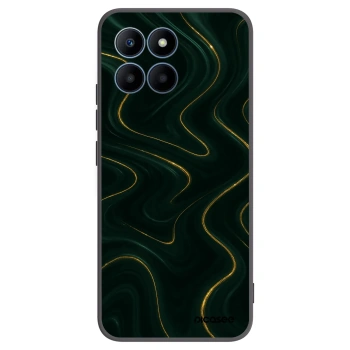 Picasee silikonowe czarne etui na Honor 70 Lite - Vawes