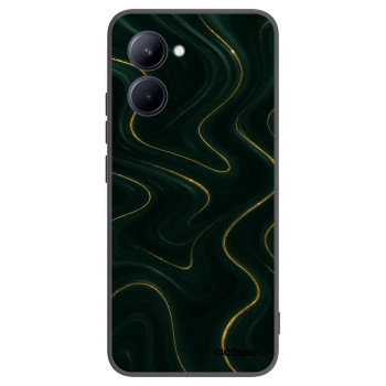 Picasee silikonowe czarne etui na Realme C33 (2023) - Vawes