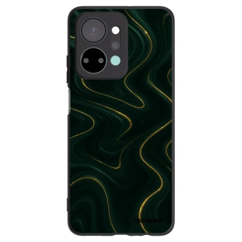 Picasee silikonowe czarne etui na Honor X7a - Vawes
