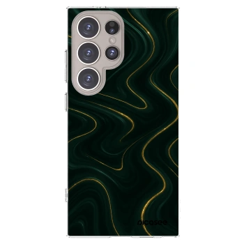 Picasee silikonowe przeźroczyste etui na Samsung Galaxy S24 Ultra S928B 5G - Vawes