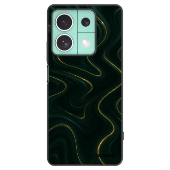 Picasee silikonowe czarne etui na Xiaomi Redmi Note 13 5G - Vawes