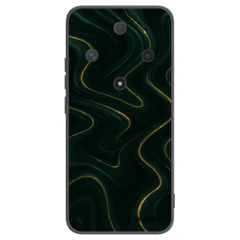 Picasee silikonowe czarne etui na Honor Magic6 Lite 5G - Vawes
