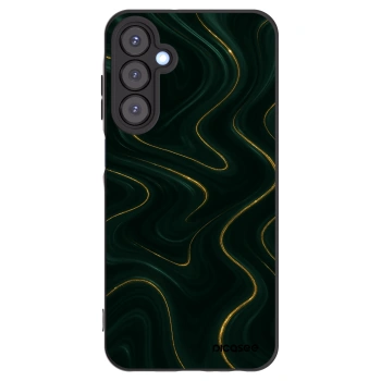 Picasee silikonowe czarne etui na Samsung Galaxy A25 A256B 5G - Vawes