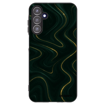 Picasee silikonowe czarne etui na Samsung Galaxy A15 A156B 5G - Vawes