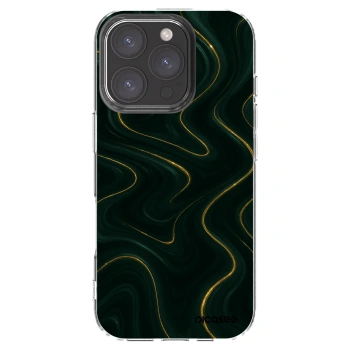 Picasee silikonowe przeźroczyste etui na Apple iPhone 16 Pro - Vawes