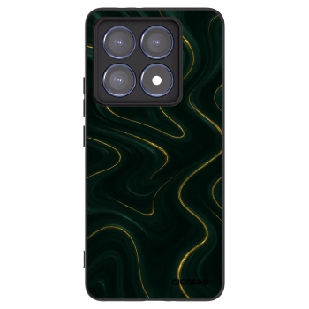 Picasee silikonowe czarne etui na Xiaomi 14T Pro - Vawes