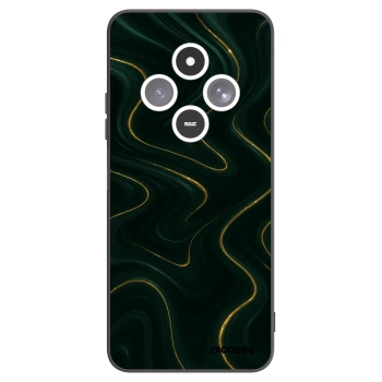 Picasee silikonowe czarne etui na Xiaomi Redmi 14C - Vawes