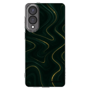 Picasee silikonowe przeźroczyste etui na Samsung Galaxy S25 Edge 5G - Vawes