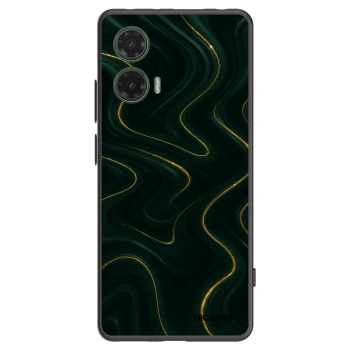Picasee silikonowe czarne etui na Motorola Moto G35 5G - Vawes