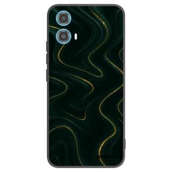 Picasee silikonowe czarne etui na Motorola Moto G34 5G - Vawes