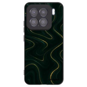 Picasee silikonowe czarne etui na Xiaomi 15 - Vawes