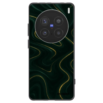 Picasee silikonowe czarne etui na Vivo X200 Pro - Vawes