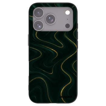 Picasee silikonowe czarne etui na Apple iPhone 17 Pro - Vawes