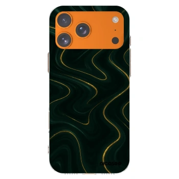 Picasee silikonowe przeźroczyste etui na Apple iPhone 17 Pro Max - Vawes