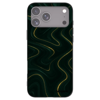 Picasee silikonowe czarne etui na Apple iPhone 17 Pro Max - Vawes