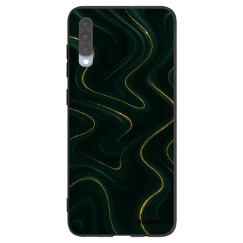 Picasee silikonowe czarne etui na Samsung Galaxy A70 A705F - Vawes